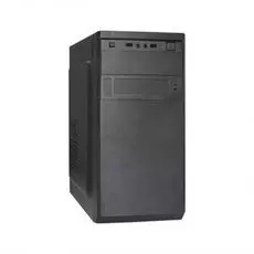 Корпус mATX Exegate BAA-205-450W-8 Minitower, БП AAA450 с вент. 8см, 2*USB, аудио, черный