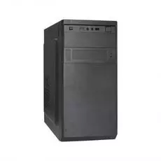 Корпус mATX Exegate BAA-205U-450W-8 Minitower, БП AAA450 с вент. 8см, 1*USB+ 1*USB3.0, аудио, черный