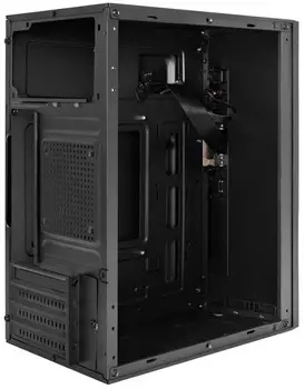 Корпус mATX Exegate BAA-303 EX297991RUS без БП, 2*USB, HD Audio, черный