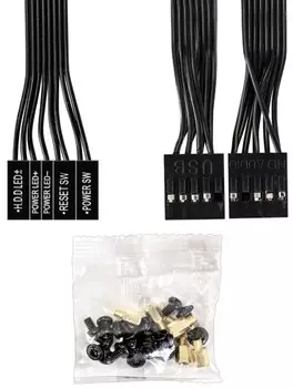 Корпус mATX Exegate BAA-408-UNS500 EX299271RUS БП UNS500, 2*USB