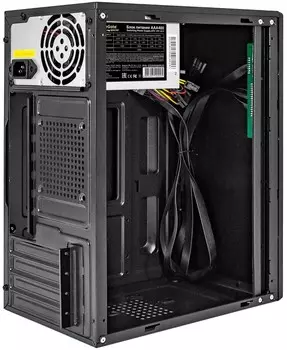 Корпус mATX Exegate BAA-408U-AAA400 EX298157RUS БП AAA400, 2*USB, USB 3.0, черный