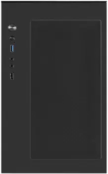 Корпус mATX Exegate i3 SEA LE-NPX650 EX299571RUS черный, БП 650NPX, боковая и фронтальная панель из закалённого стекла, USB 3.0