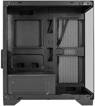 Корпус mATX Exegate i3 SEA LE-NPX800 EX299574RUS черный, БП 800NPX, боковая и фронтальная панель из закалённого стекла, USB 3.0