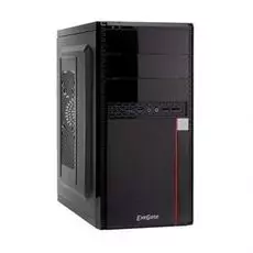 Корпус mATX Exegate MA-371X EX277438RUS minitower, UN600, 120mm 2*USB+2*USB3.0, Audio, black