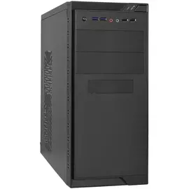 Корпус mATX Exegate MA-372UX (EX283238RUS) (УЦЕНЕННЫЙ) minitower, UN500, 120mm 2*USB+2*USB3.0, Audio, black, НОВЫЙ, НЕКОНДИЦИЯ, (Коррозия на верней ча
