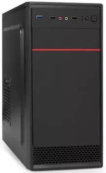 Корпус mATX Exegate MA-401-XP500(УЦЕНЕННЫЙ) черный, БП 500W, USB 3.2, 2*USB 2.0, audio