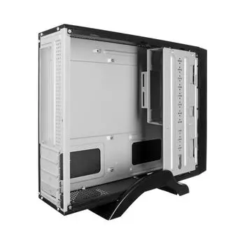 Корпус mATX Exegate MI-208-350W-8 Desktop, miniITX, БП M350 с вент. 8см, 2*USB, аудио, черный
