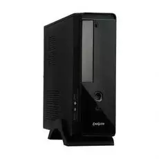 Корпус mATX Exegate MI-209-300W-8 Desktop, miniITX, БП M300 с вент. 8см, 2*USB, аудио, черный