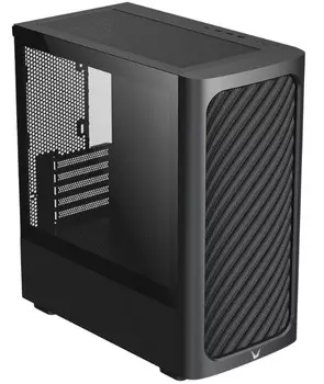 Корпус mATX FORMULA Air Mesh G3 Black 4711401662907 без БП, боковая панель из закалённого стекла, USB 3.0, 2*USB 2.0