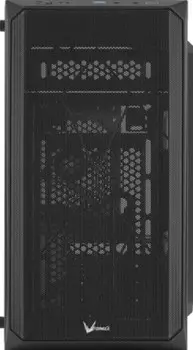 Корпус mATX FORMULA CS-107 4711401660552 без БП, боковая панель из закалённого стекла, USB 3.0, USB 2.0