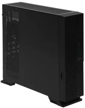 Корпус mATX FORMULA SFF T12 черный, без БП, 4*USB 2.0, 2*USB 3.0, USB 3.1, audio