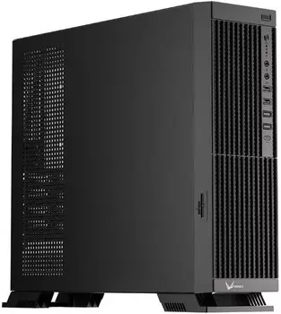 Корпус mATX FORMULA SFF T11 черный, без БП, 2*USB 2.0, 2*USB 3.0, USB 3.1, audio