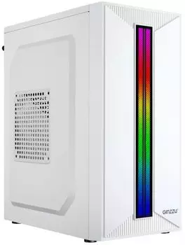 Корпус mATX Ginzzu B380 без БП, 2*USB 2.0