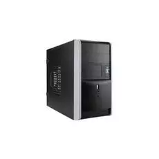 Корпус mATX In Win EMR007BS USB 3.0 500W 6120745 Mini Tower черный с серебром