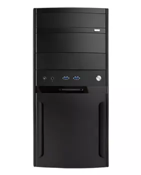 Корпус mATX InWin EFS059BL USB 3.0 500W (УЦЕНЕННЫЙ) Mini Tower черный,