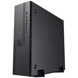 Корпус mATX Powerman EL555BK 6143524 черный, БП 300W, 2*USB 3.0, 2*USB 2.0, audio
