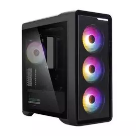 Корпус mATX Zalman M3 PLUS RGB черный, без БП, с окном, USB 3.0, 2*USB 2.0, audio