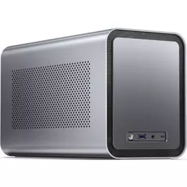 Корпус mini-ITX JONSBO N1 серый, без БП, USB Type-C, USB 3.0, audio