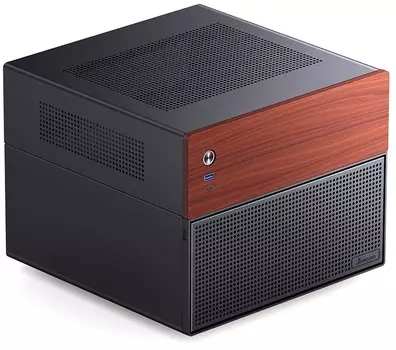 Корпус mini-ITX JONSBO N4 Black черный, без БП, 120mm fan, USB 3.0, USB Type-C