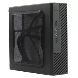 Корпус mini-ITX Powerman ME100S-BK 6133715 U3*2, front fan 4cm, HDD frame Upper type+ "L"+"I" types 120W adapter, GM-120 DC-ATX Mini ITX