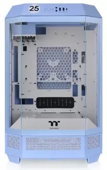 Корпус mini-ITX Thermaltake The Tower 300 Hydrangea CA-1Y4-00SFWN-00 голубой, без БП, 2*USB3.0, audio