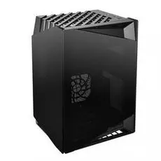 Корпус mini-ITX SilverStone LD03 черный, без БП, с окном, 2*USB 3.0, audio