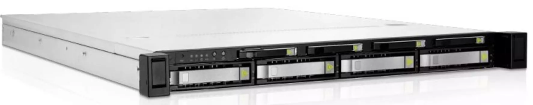 Корпус серверный 1U InWin IW-RS108-07 NVMe Hybrid Storage Server U.2 NVMe SSDs x 8; 3.5"/2.5" (15mm) trays x 4, and 2.5" (7mm) trays x 4 /PDB750W AcBe