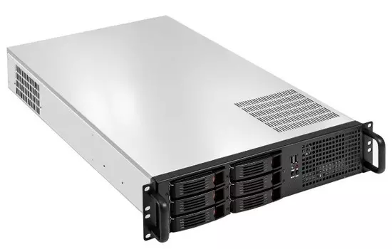 Корпус серверный 2U Exegate Pro 2U660-HS06 EX296236RUS (SSI EEB, 6*3,5"/2,5" HS, 7*expantion slots, 2*550W, 2*USB 2.0)