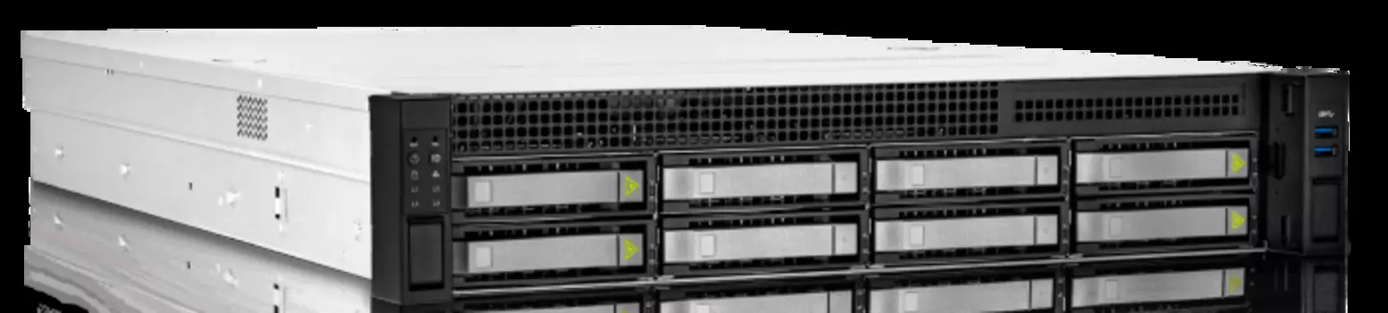 Корпус серверный 2U InWin IW-RS208-07 Storage Server 8*2.5"/3.5" HS, 12Gbps SAS, 800W*2 шт Mini-SAS HD backplane(12G)