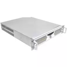 Корпус серверный 2U Procase AD230-0 серебристый, без блока питания, глубина 550 мм (21.7"), MB 12"x9.6"