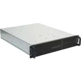 Корпус серверный 2U Procase B205-B-0 черный, без блока питания, глубина 550мм, MB 12"x9.6", PSU - PS/2 only