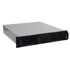 Корпус серверный 2U Procase RE204-D0H8-A-48 0x5.25+8HDD,черный,без блока питания,глубина 480мм,ATX 12"x9.6"
