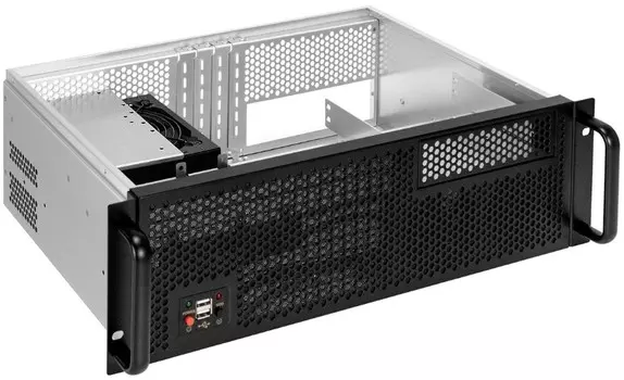 Корпус серверный 3U Exegate Pro 3U300-03 EX297870RUS RM 19", глубина 300, БП 1200PPH-SE 80 PLUS Bronze, 2*USB 2.0
