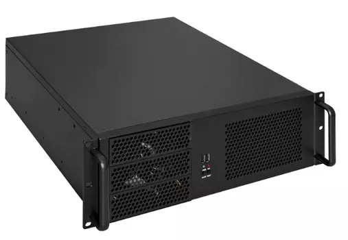 Корпус серверный 3U Exegate Pro 3U390-08/1200RADS EX293183RUS RM 19", глубина 390, БП 1200RADS, USB
