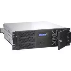 Корпус серверный 3U Procase GM338-B-0 черный, панель управления, без блока питания, глубина 380мм, MB 12"x9.6"