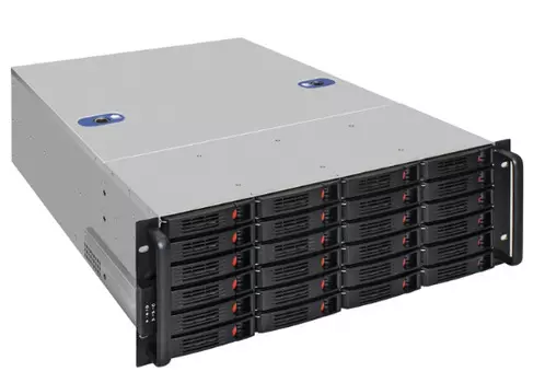 Корпус серверный 4U Exegate Pro 4U660-HS24 EX293583RUS RM 19", высота 4U, глубина 660, БП 1200ADS, 24xHotSwap, USB