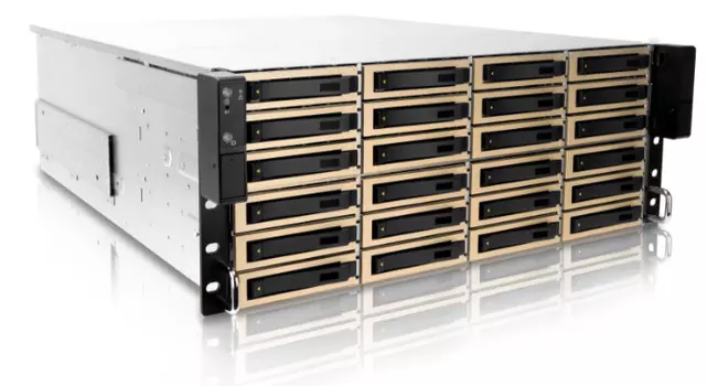 Корпус серверный 4U InWin IW-RJ424-04 550W(RD)/JBOD PDB/FAN/BP/Expander board*2/30";RAIL/power cord*2