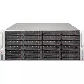 Корпус серверный 4U Supermicro CSE-846BE1C-R609JBOD 24*3.5" HS, 4*mini SAS HD, 2*600W