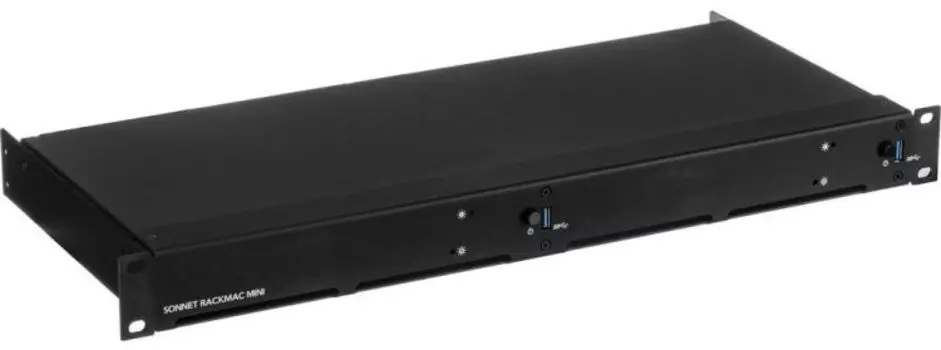 Корпус Sonnet RACK-MIN-2XA для установки двух Mac mini в стойку 2018 RackMac mini - 1U Rack Kit for 2 Mac minis
