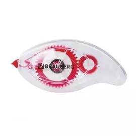 Корректор BRAUBERG Red Power 222053 лента, 5 мм х 8 м, в упаковке с европодвесом