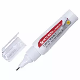 Корректор BRAUBERG Standard 222058 ручка, 7 мл, металлический наконечник, в упаковке с подвесом