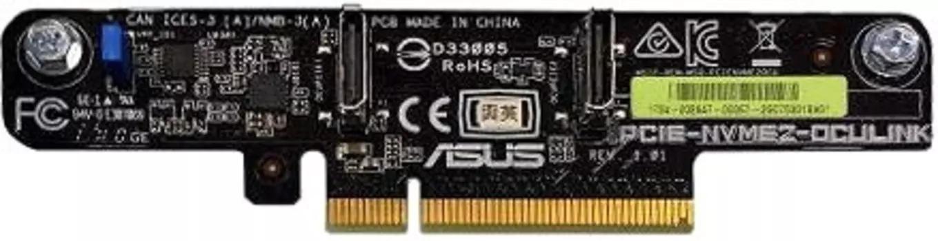 Контроллер ASUS 90SKC000-M2XAN0 with 850mm cable(for RS720-E9, RS700-E9, RS700A-E9) Note: One PCIe x 16 slot will be occupied