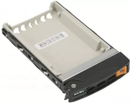 Корзина дисковая Supermicro MCP-220-00121-0B Black gen-3 2.5 NVMe drive tray, Orange tab with lock