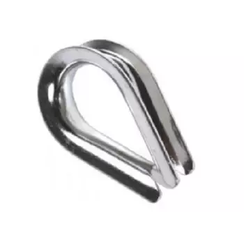 Коуш DKC CM621004 стальной оцинкованный под трос D4, "F5 Combitech" (уп/20 шт)