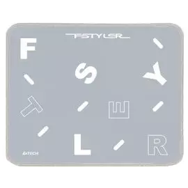 Коврик для мыши A4Tech FStyler FP25 серый/белый 1599186