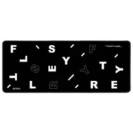 Коврик для мыши A4Tech FStyler FP75 черный/белый 1599394
