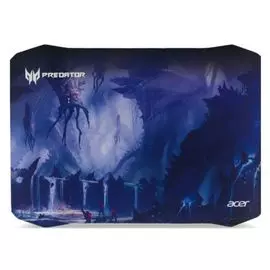 Коврик для мыши Acer Predator Alien Jungle NP.MSP11.005 черный/синий, игровой, 355 x 255 x 3 мм, каучук, тканый материал