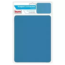 Коврик для мыши Buro BU-CLOTH синий, ткань, 230x180x3мм