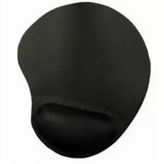 Коврик для мыши Buro BU-GEL чёрный, гелевый, 205x230x25мм