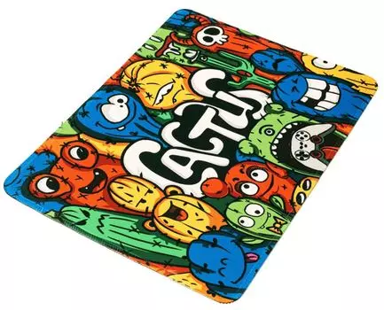 Коврик для мыши Cactus Colorful Cacti CS-MP-PRO07XL_MAK 400x300x3мм